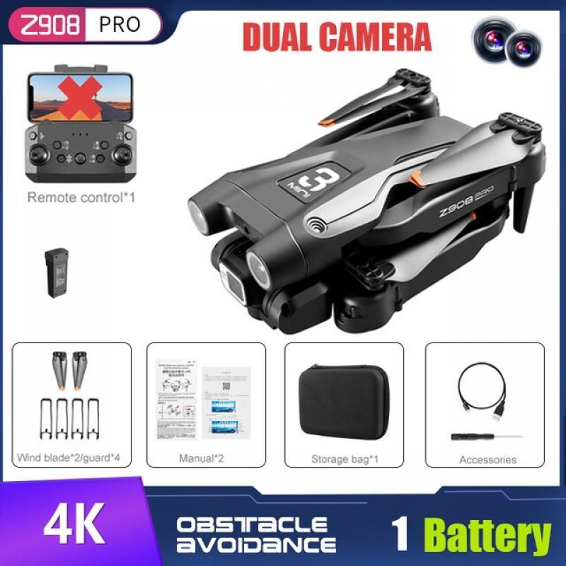 Z908 Pro Drone 4K RC Drone Toy 2.4G WIFI Mini Drone Professional Obstacle Avoidance Helicopter Remote Control Quadcopter