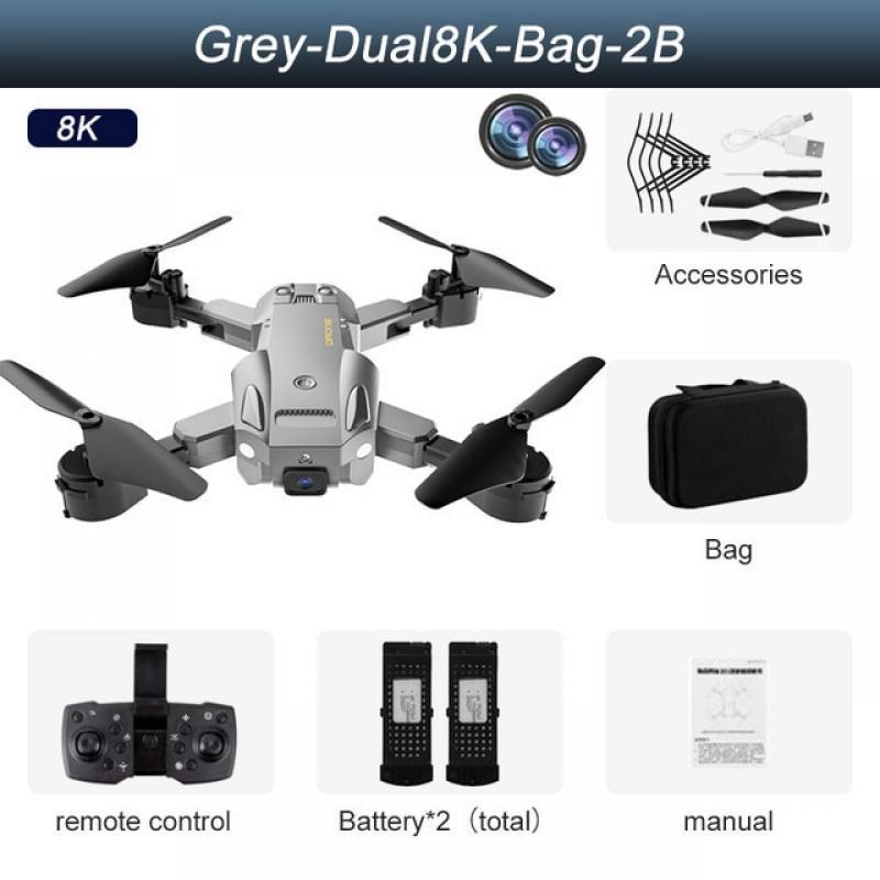 WRYX Q6 RC Drone Professional 4K HD Dual Camera Aerial Photography Dron Folding Obstacle Avoidance Distance 500M Quadcopter To