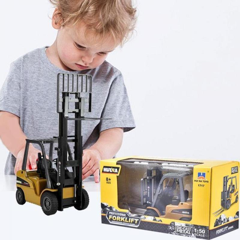 Metal Diecast Toy Vehicles Alloy Toy Car Toy model 1:50 Roller Dump Truck Forklift Truck Vehicles Forklift Toy Set