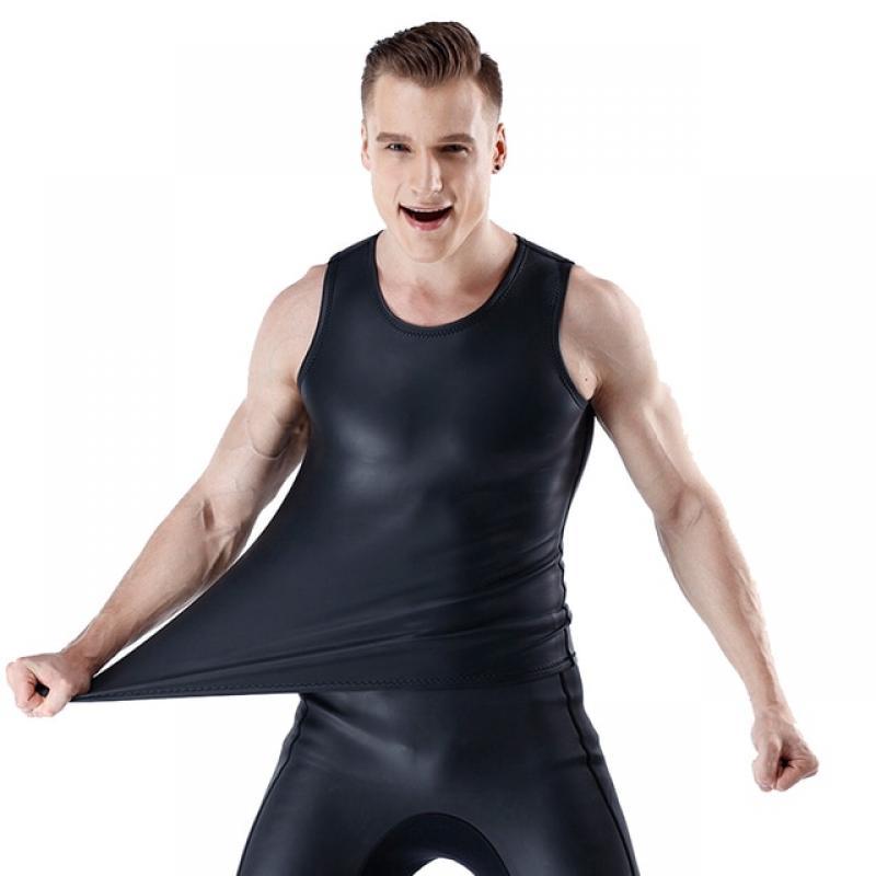 New 1.5MM Men Diving Vest Warm Diving Swimming CR+ Super Elastic Light Leather Diving Suit Snorkeling Surfing Sleeveless Vest