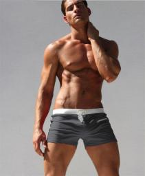 ALSOTO Sexy Swimsuit Swimwear Men	Maillot De Bain Mens Swim Briefs Beach Shorts Swimming Trunks Zwembroek Heren Mayo Swimwear