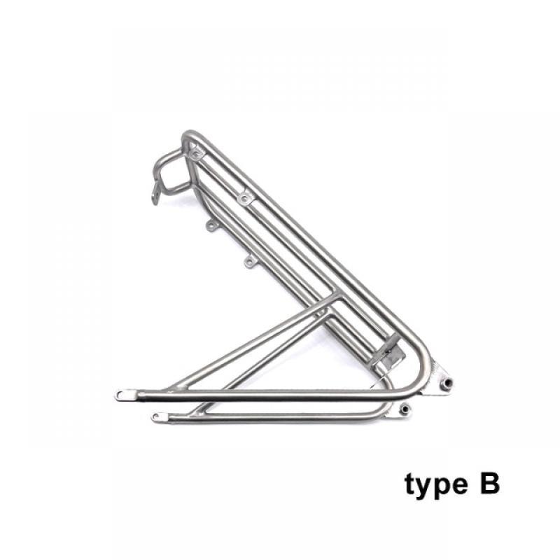 Super Lightweight Titanium alloy Rear Rack  fit for Brompton Bicycle