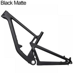29er All Mountain Full Suspension Bicycle Carbon Frame Travel 150mm AM Carbon MTB Full Suspension Bike Frame 29er Thru Axle