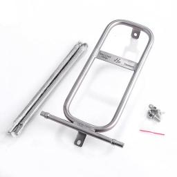 Bicycle Ultra Light Aluminum Alloy Rear Rack Luggage Rack H&H Push Rack Suitable For Brompton V4 L Q Version Folding Bike Shelf