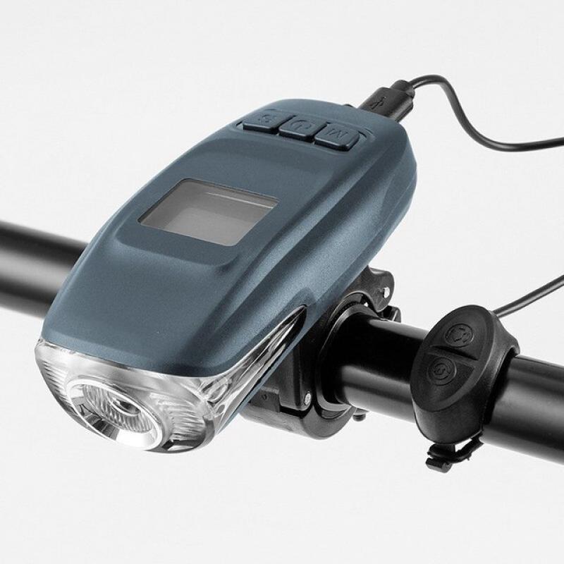 1PCS Waterproof Digital Bicycle Light Cycling Speedometer Odometer Counter Code Table Light With Horn Light Cycling Accessories