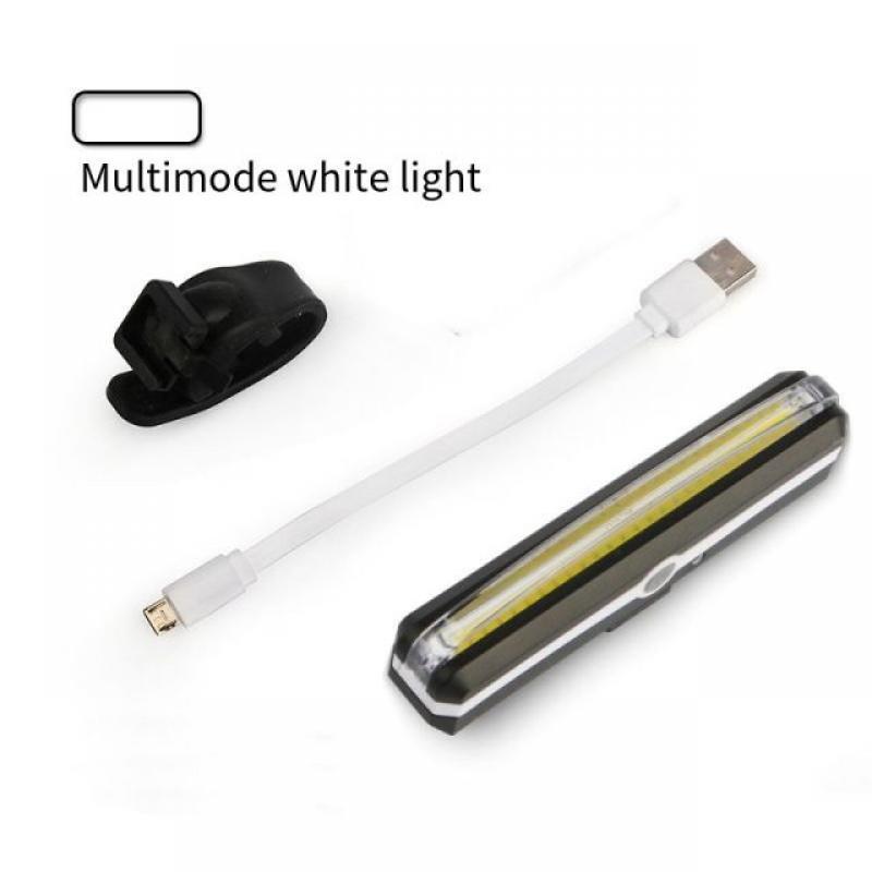 Dilwe Bicycle Rear Light, Ultra Bright USB Rechargeable High Intensity LED Tail Light Accessories for Cycling Mountain Bike