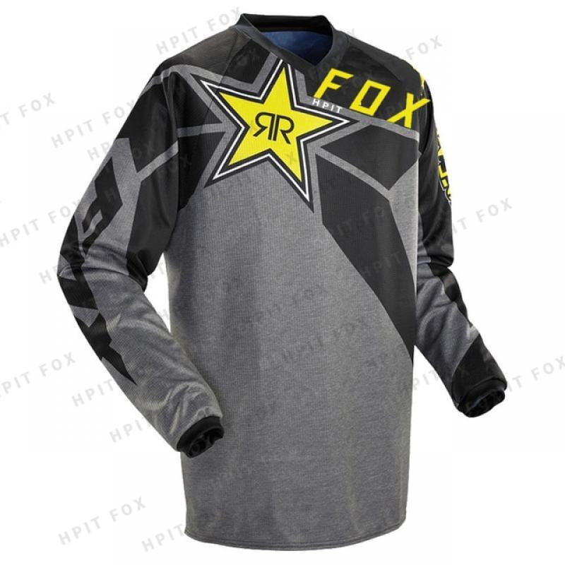 motorcycle mountain bike team downhill jersey MTB Offroad DH bmx bicycle locomotive shirt cross country mountain hpit fox jersey