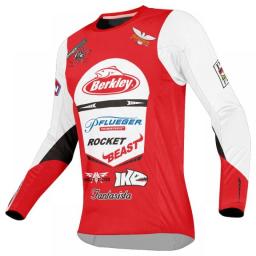 ABUGARCIA Summer Long-sleeved Fishing Shirt Breathable And Quick-drying Outdoor Men's Cycling Jersey