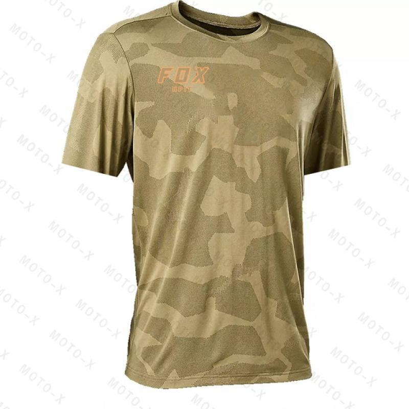 2022 Men Downhill Jerseys MTB Bike Shirts Offroad DH Motorcycle Jersey Motocross Sportwear Cycling Clothing Bike Clothes