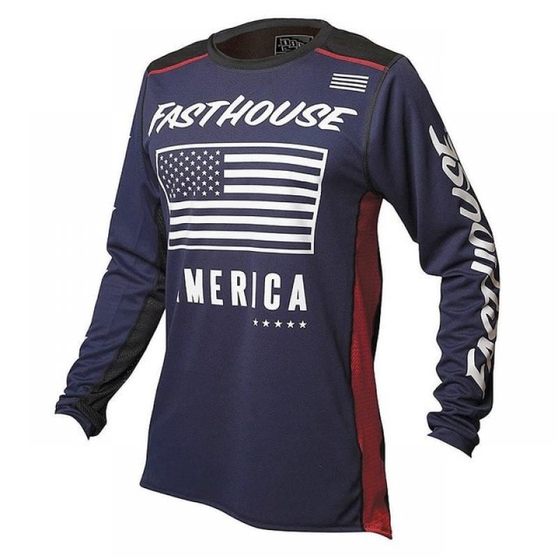 2023 Bmx  FASTHOUSE Downhill MTB Jersey Enduro Moto Jersey Off Road Long Motorcycle Motocross MX Cycling Jersey