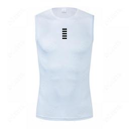 Cycling Underwear Sport Base Layer White Cycling Jersey Reflective Vest Men Undershirt Quick Dry Elastici Vest Road Bike Jersey