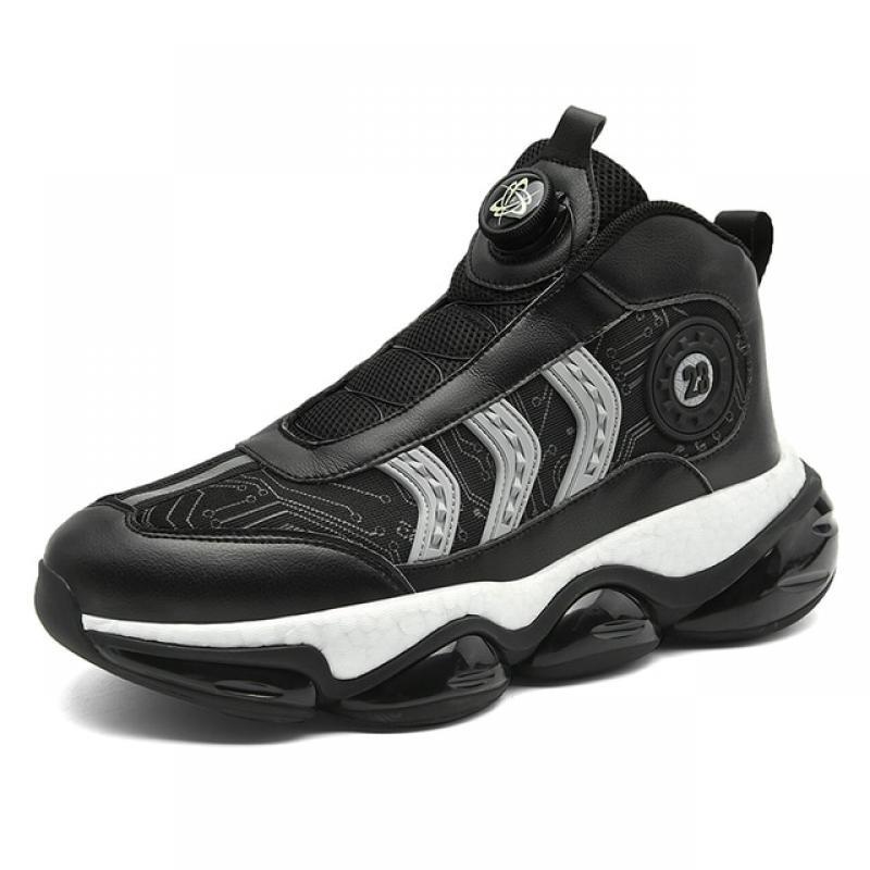 2022 New Rotary Buckle Unisex Trendy Sneakers Chunky Men Running Shoes Women Thick Bottom Jogging Footwear Couple Street Zapatos