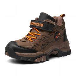 SENAGE Kids Hiking Shoes Boys Teenagers Non-slip Sport Running Shoes Children Walking Sneakers Mountain Climbing Footwear