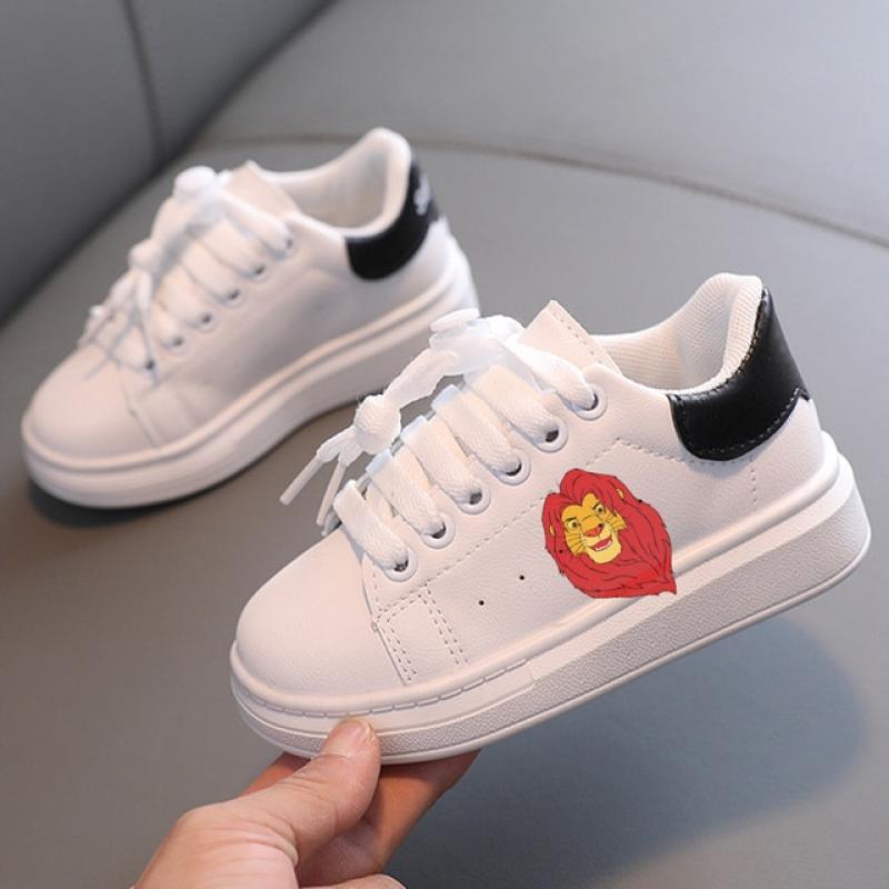 Simba The King Lion Children Sneakers Cartoon Girl Student Soft Casual Shoes Sports Shoes Student Running Shoes Size