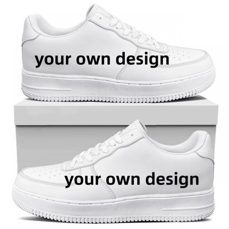 Customized Products With Own Logo Men Woman Skateboarding Shoes Printing Sneakers For Hip hop Rap