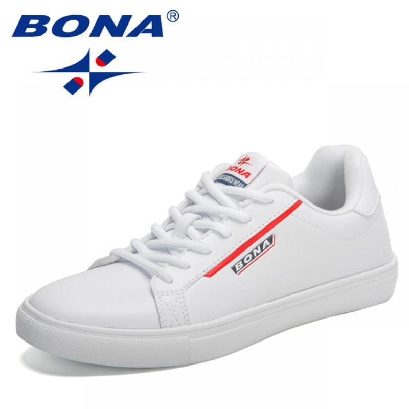BONA 2022 New Designers Popular Skateboarding Shoes Men Classic Platform Shoes Man Outdoor Trekking Jogging Shoes Mansculino
