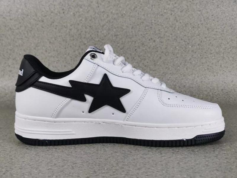 Top men's bapesta-clgz  SK8 women's fashionable casual comfortable sports black and white outdoor high-quality sports shoes