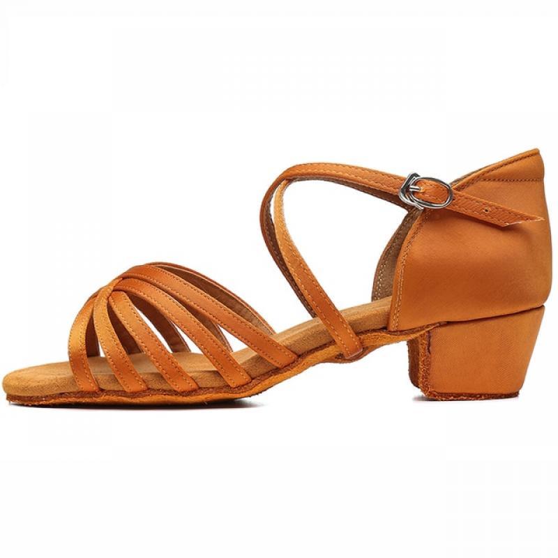 New Girls Dance-Shoes Ballroom Latin Dance Shoes Soft Women Ladies Tango Jazz Practice Dance Shoes Salsa Sandal Dropshipping