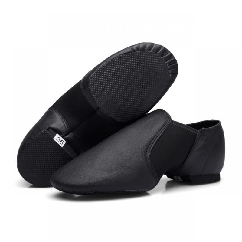 Genuine Leather/Canvas Jazz Dance Shoes Tan Black Red Soft Sole Jazz Shoes Sneakers Woman Gymnastics Dance Shoes For Girls Women