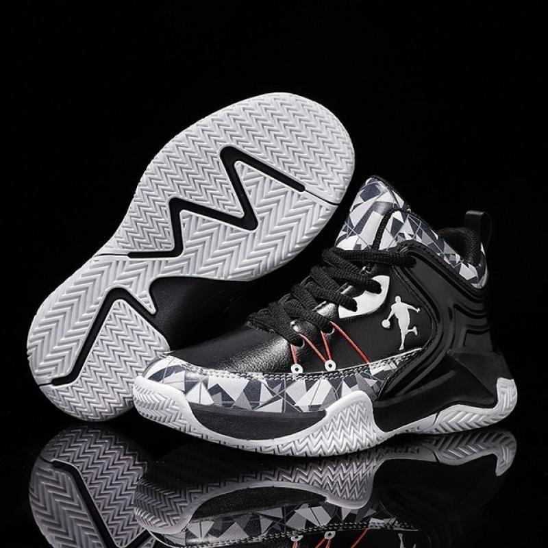 2022 New Kids Basketball Shoes Boys Sneakers Retro Shoes Non-slip Casual Children Shoes for Girls Sneakers Breathable Sport Shoe