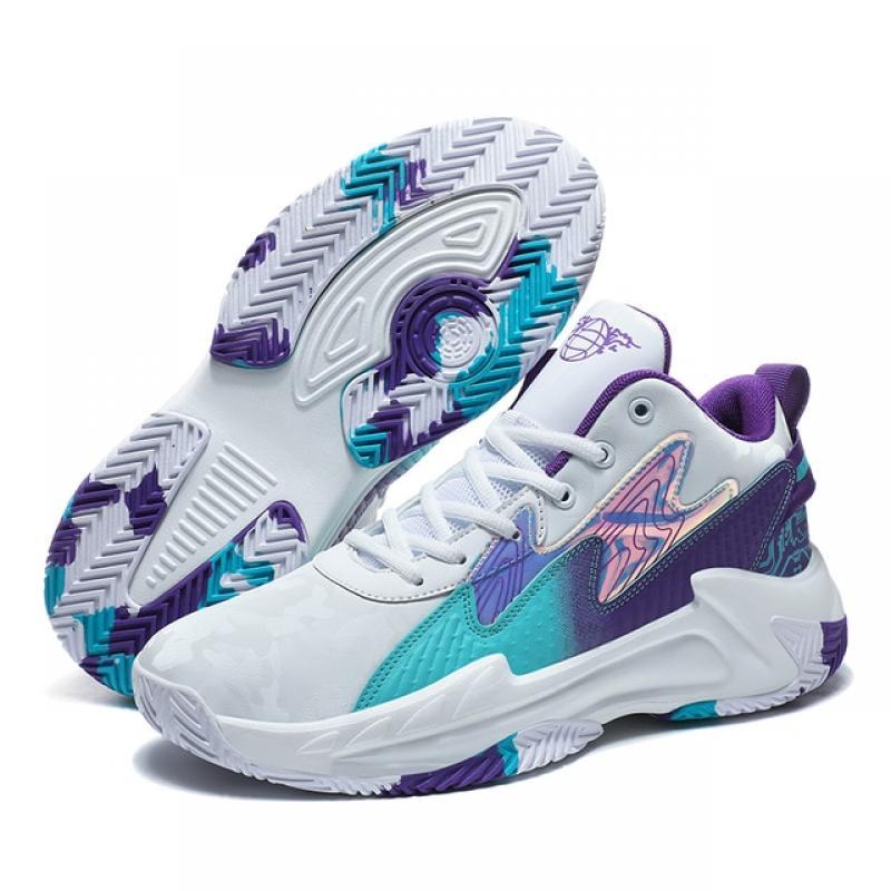 Basketball Shoes Breathable Confortable Sports Shoe Training Athletic Women Basketball Sneakers Shoes for Men with Free Shipping