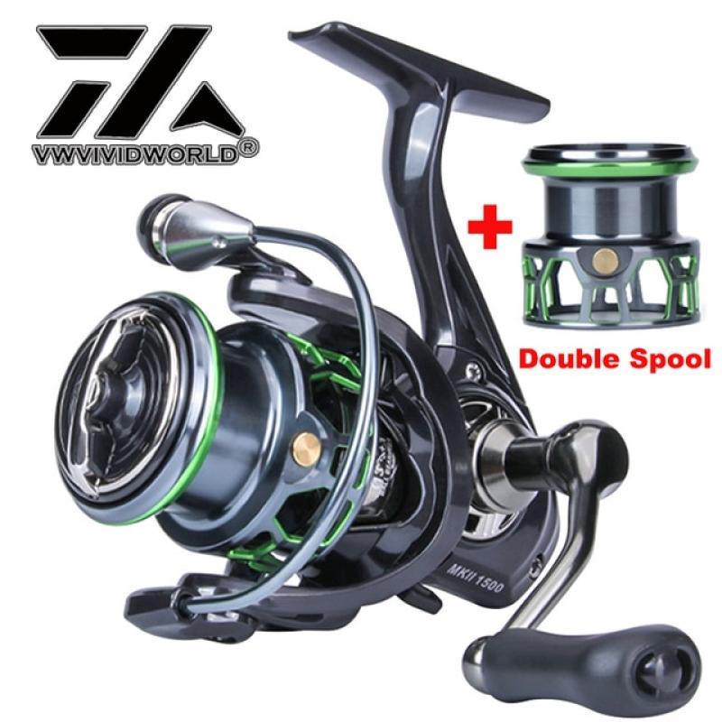 VWX Saltwater Fishing Reel Alloy Spool Metal Arm Alloy Gear Steel Ball Bearing Spinning Reel Sea Fishing Large Drag Force