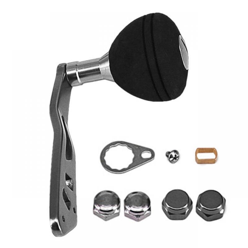 Fishing Reel HandleMetal Knobs Handle Grip Fishing Spinning Reel Rocker Arm Grip Fishing Reel Modification All For Fishing Goods