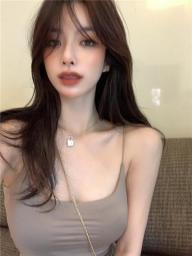Ins Hot Girls Small Camisole Female Summer Wear Sexy Short Tight-fitting Bottoming Top Vestido Feminino
