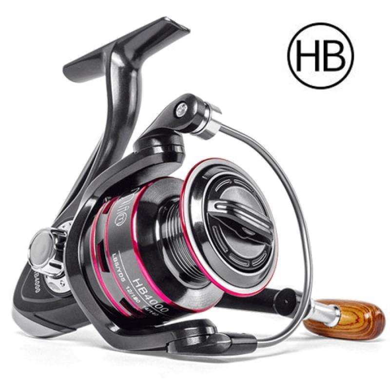 JOF Fishing Reel All Metal Spool Spinning Reel 8KG Max Drag Stainless Steel Handle Line Spool Saltwater Fishing Accessories
