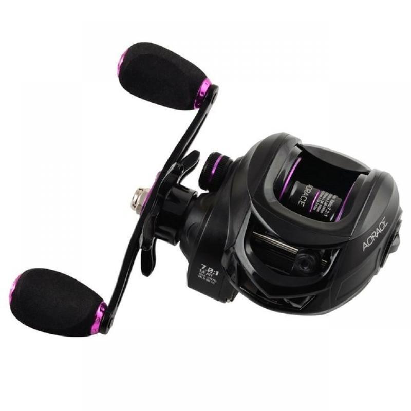 Fishing Reel 7.2:1 High Speed Ultralight Baitcasting Reel Metal Spool Bait Casting Reels Wheel 12 Magnetic Brake 10KG Max Drag
