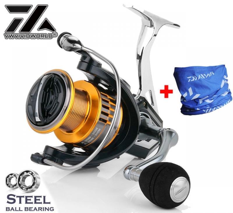 Metal Freshwater And Seawater Dual Use Fishing Reel Big Pulling Drag Spinning Reel Durable Carp Fishing Saltwater