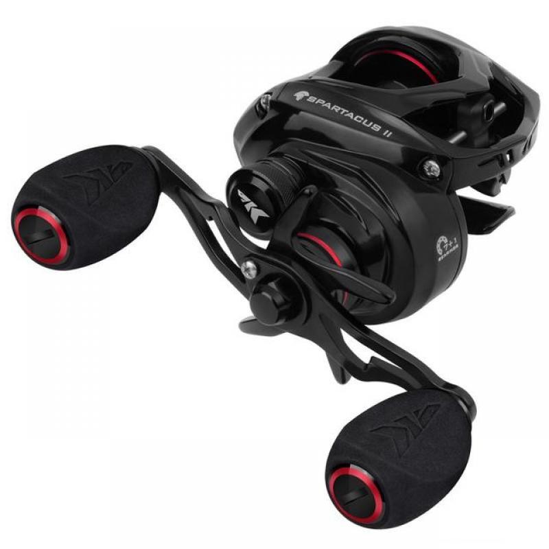 KastKing Spartacus II Red Color Baitcasting Reel 8KG Max Drag 7+1 High Speed Gear Ratio Fishing Coil
