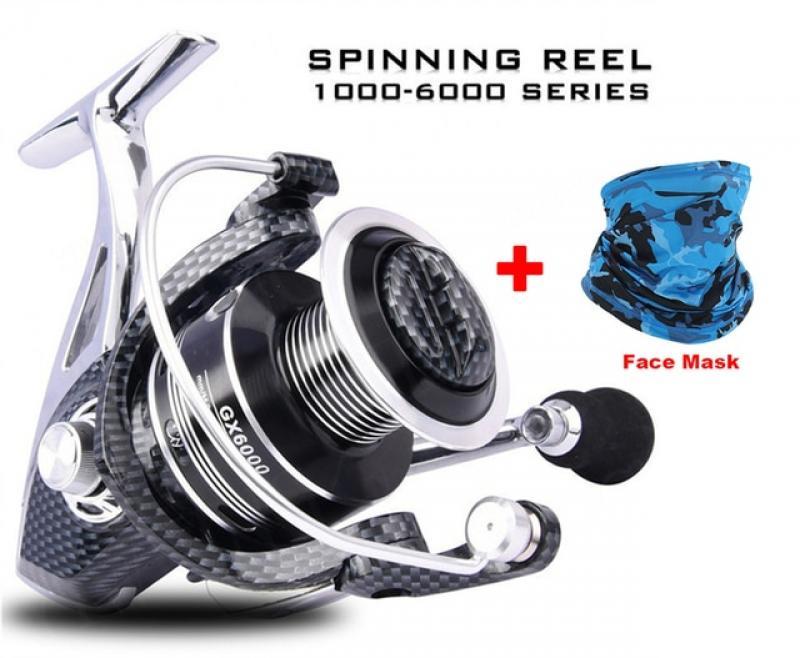 New Full Metal Fishing Reel Carp Fishing Spinning Reel Sea Fishing Casting Reel Outdoor Fishing Equipment Fishing Tool