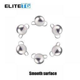 Elite TG 10PCS Tungsten Cheburashka Sinker Jig Head Weight,1g 1.5g 2g 3g 5g 7g Plain Bass Fishing Soft Worm Bait Accessories