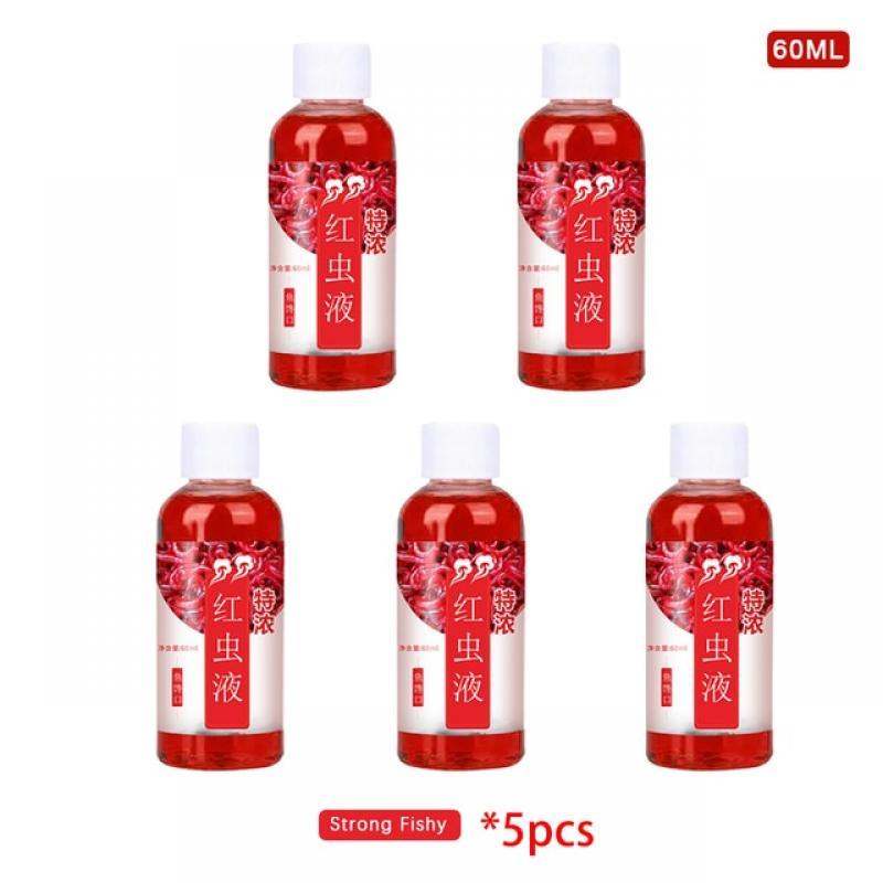 Strong Fish Attractant Concentrated Liquid Blood Worm Scent Fish Attractant Spray Flavor Additive Fishy Trout Carp Bass