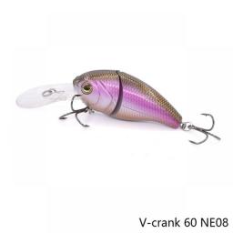 MAKEBASS 2.36in0.49oz FishingLure Crankbaits Artificial Hard Baits LifeLike Swimbait Crank Fishing Tackle For Trout Pike Etc.