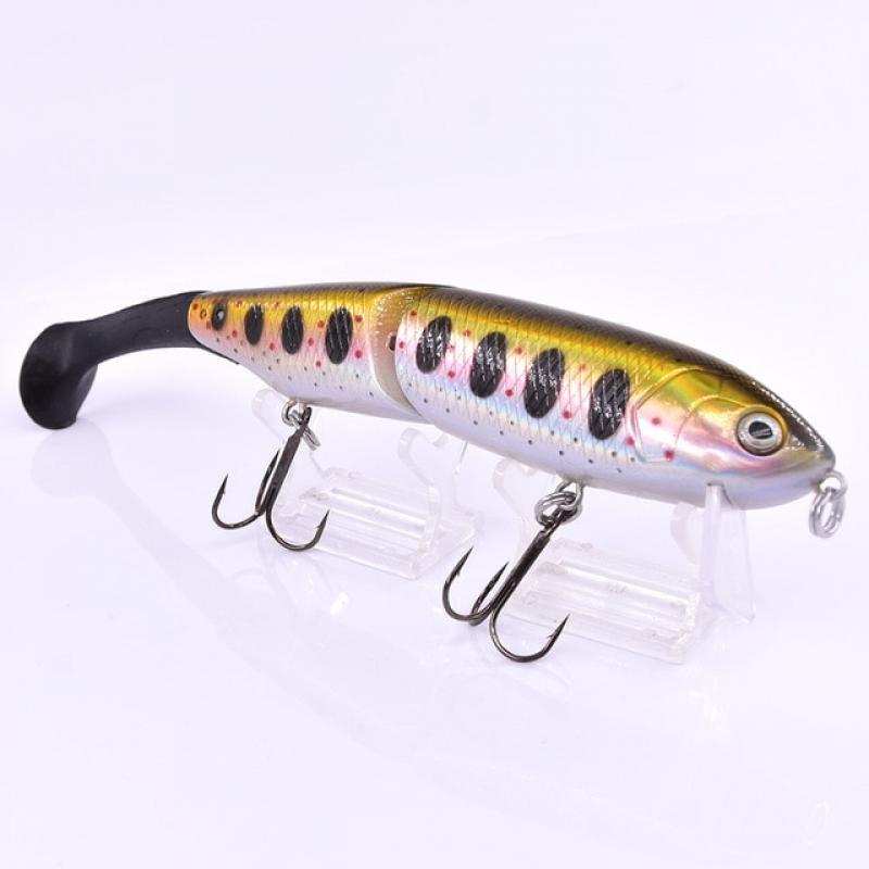 Makebass 9.84in/1.59oz Multi-Jointed Wobbler Fishing Lures Crankbait Minnow Hard Bait Pesca carnada for Professional Anglers