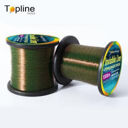 1000M Fishing Line Green 3D Super Strong Spotted Line 18LB 20LB 22LB 24LB Fluorocarbon Coated Monofilament Sink Nylon Line
