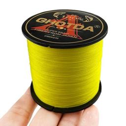 GHOTDA 300M 4 Strands 8 Strand Weaves PE Braided Fishing Line Multifilament For Carp Fishing