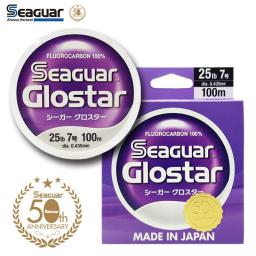 Seaguar Glostar Japan Fluorocabon 100Percent Fluorocarbon Fishing Line FC Shock Leader Line Fluorocarbon Leader Lure Line Leashes Fish