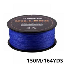 Mavllos 0.06-0.6mm 4-121Lb 4 Strands Braided Fishing Line 150m/220m Super Strong Saltwater Multifilament 4W PE Fishing Line