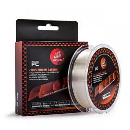 120M Fluorocarbon Coating Nylon Line Fishing Line Fast Sinking Fishing Invisible Nylon Fish Line For Lure Durable Fish Line
