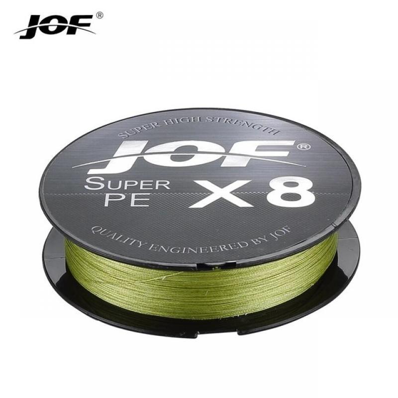 JOF 8 Weaves Multifilament Fishing Line 100M 300M 500M 8 Strands Braided Fishing Line PE Line 15 20 30 40 50 60 80 100LB