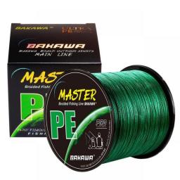 BAKAWA 12 Strands Fishing Line 300/100M/500M/1000M Braided PE Strong Wire Multifilament Durable Sea Saltwater Japa Tool