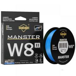 SeaKnight Brand W8 II Series Fishing Lines 8 Weaves 500m 300m 150m Upgrade Strong Braided PE Line For Seawater Fishing 15-100LBs