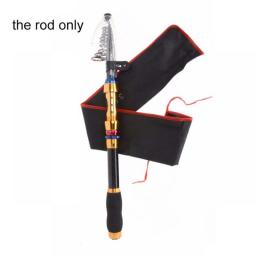 Fishing Rod And Reel Combo Saltwater Freshwater-12 FT Carbon Fiber Telescopic Fishing Pole And Reel Combo