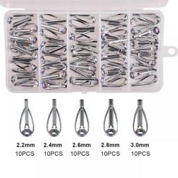 50/100PCS Fishing Rod Tips Repair Kit Rod Top Tip Replacement Stainless Steel Ceramic Ring Fishing Pole Eyelets Repair Kit