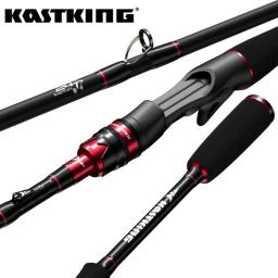 KastKing Max Steel Rod Carbon Spinning Casting Fishing Rod With 1.80m 2.13m 2.28m 2.4m Baitcasting Rod For Bass Pike Fishing