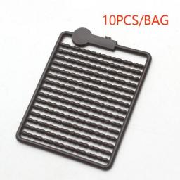 10card=1200PCS Hook Stops Beads Carp Fishing Accessories Stoper Boilies Bait Screw Hair Chod Ronnie Rig Pop UP Boilies Stop
