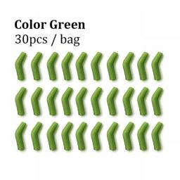 30pcs Carp Fishing Accessories D Rig Kickers Hooks Line Aligners Sleeve Anti Tangle Sleeve For Hair Ronnie Rigs End Tackle